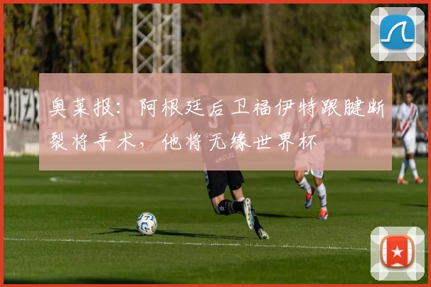 奥莱报：阿根廷后卫福伊特跟腱断裂将手术，他将无缘世界杯